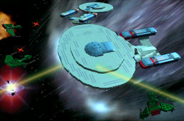 die "alte Enterprise" NCC 1701-C